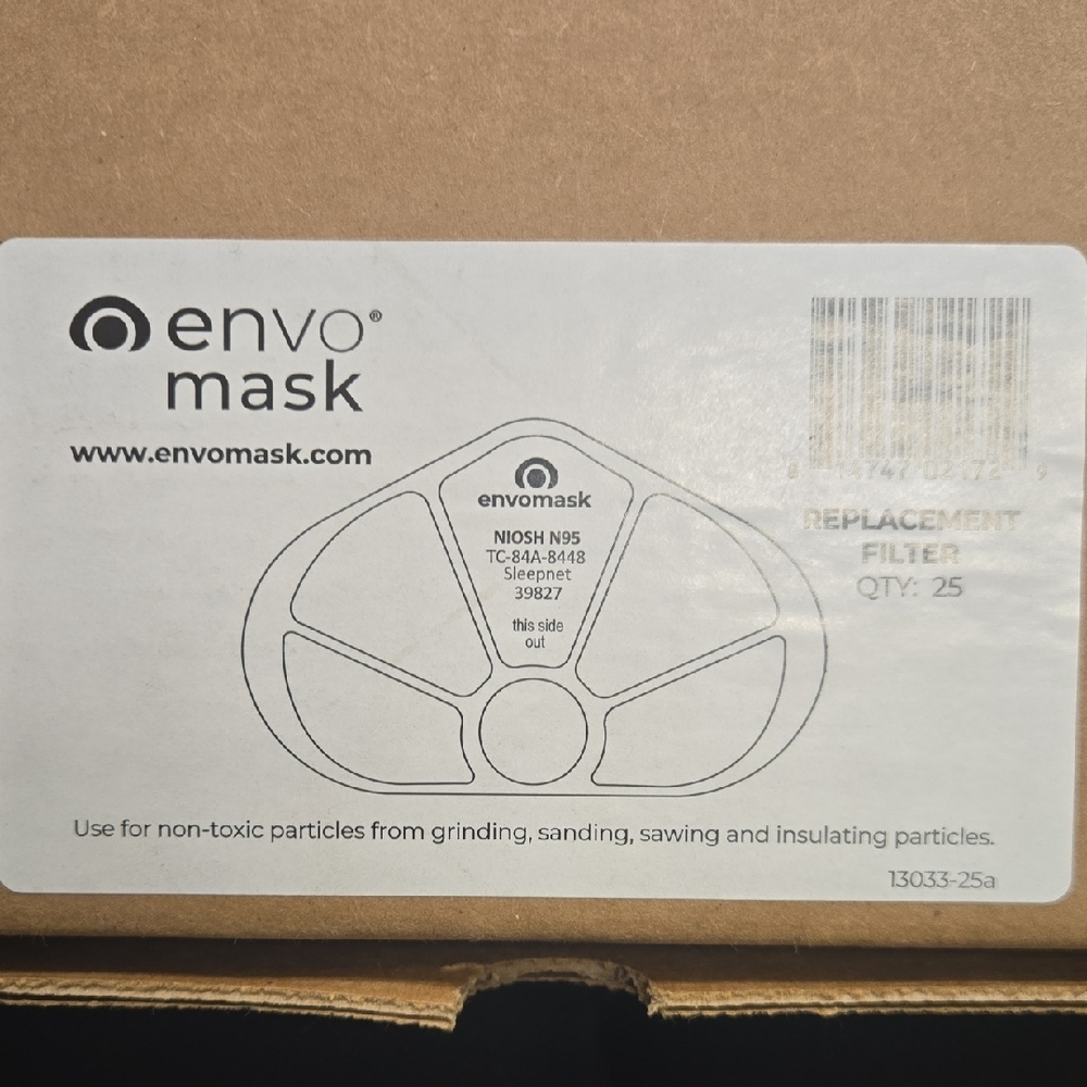Envo Mask Replacement Filters